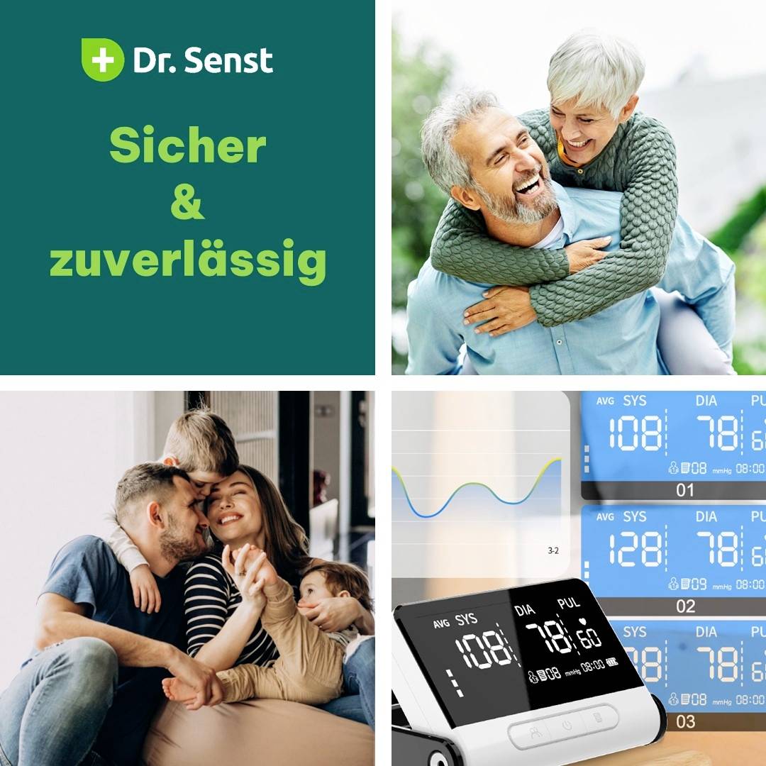Dr. Senst BPM30D Oberarm Blutdruckmessgerät 521-862385