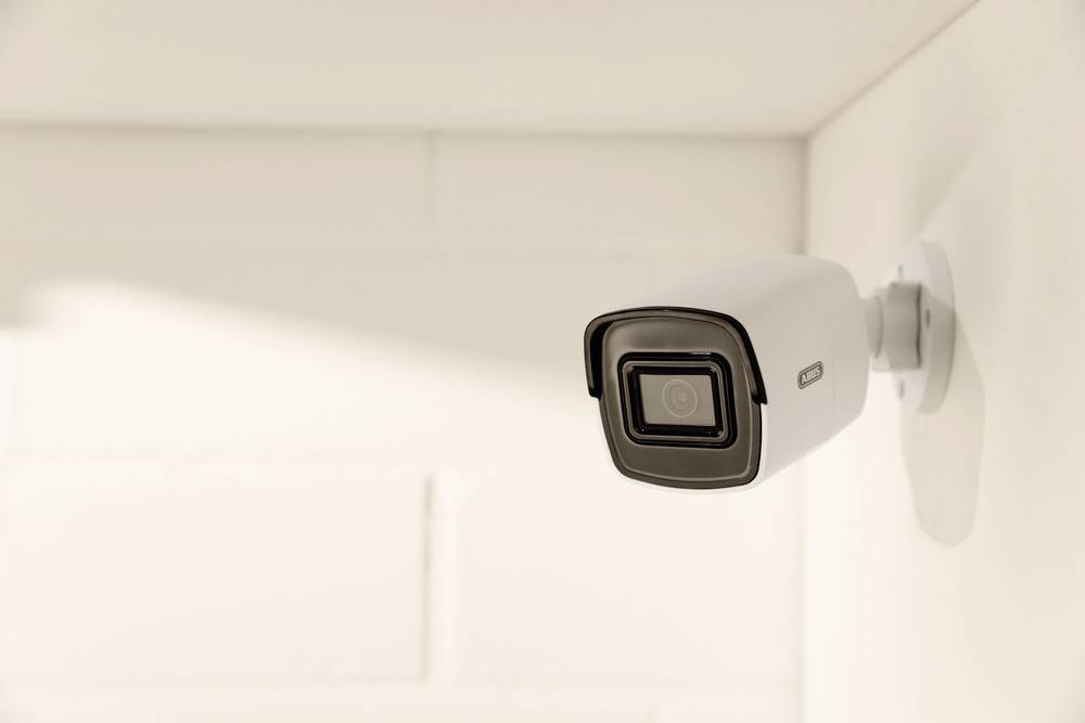 ABUS Komplett-Set mit 2 PoE Mini Tube-Kameras + Rekorder TVVR36423T LAN IP-Überwachungskamera-Set 1920 x 1080 Pixel