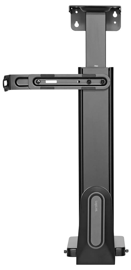 LogiLink PC Halterung Untertisch, Wand EO0073 EO0073 Schwarz Belastbar bis=20kg