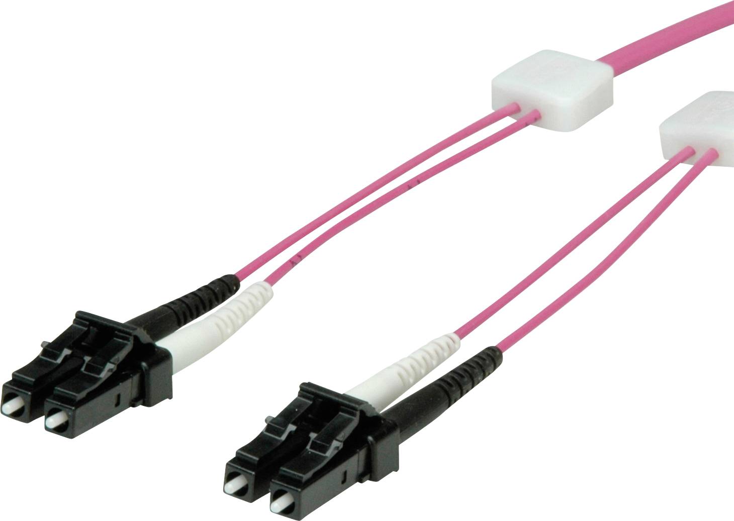 Easylan LSD42200020 Glasfaser LWL Anschlusskabel 2 m Violett