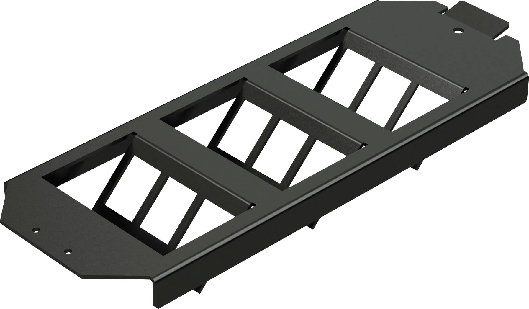 Easylan ABGECO33 ABGECO33 Patch-Panel Abdeckung Schwarz