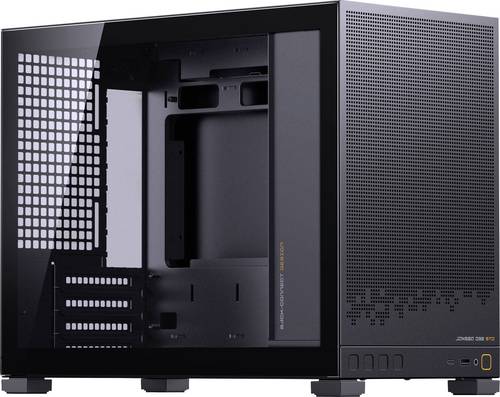 Jonsbo Mini-Tower Gehäuse, Gaming-Gehäuse, PC-Gehäuse Schwarz