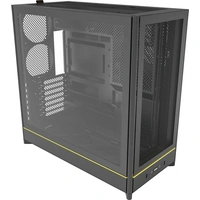 MONTECH Midi-Tower Gehäuse, Gaming-Gehäuse, PC-Gehäuse Schwarz MONTECH Midi-Tower Gehäuse, Gaming-Gehäuse, PC-Gehäuse Schwarz