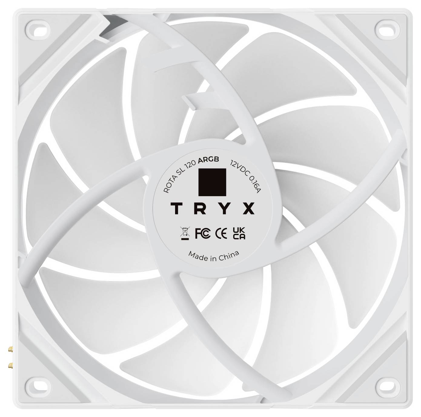 TRYX ROTA SL ARGB PC-Gehäuse-Lüfter (B x H x T) 120 x 25 x 120mm