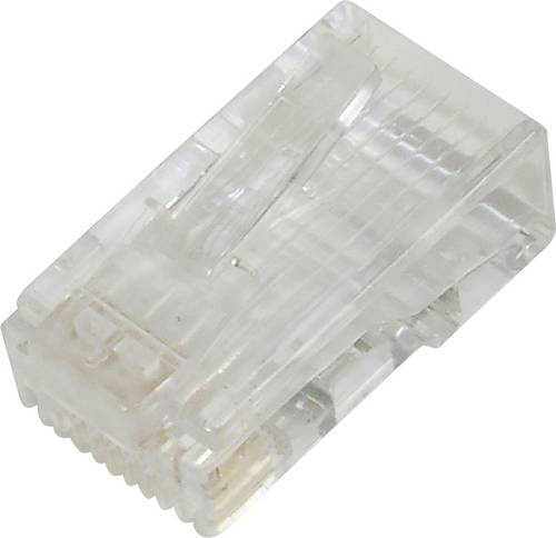Digitus DN-219602 CAT 6 Modularstecker für Rundkabel, ungeschirmt, 100 Stk. DN-219602 RJ45