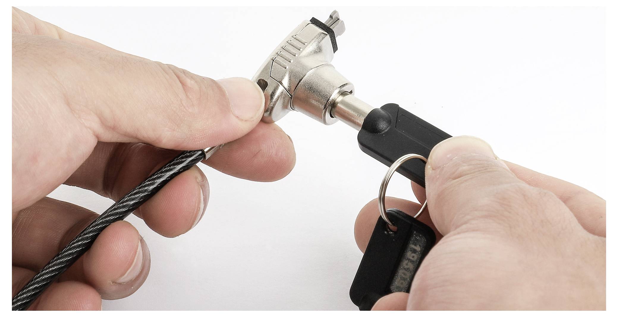 Manhattan Laptop Schloss Schlüsselschloss inkl. 2 Schlüssel 1.8 m