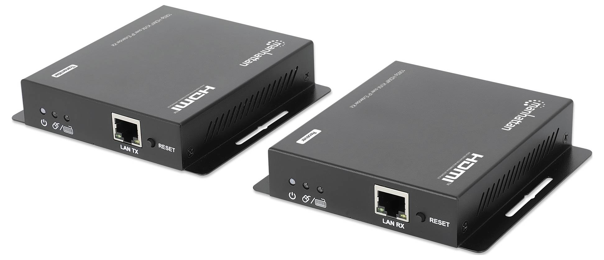 Manhattan HDMI® KVM Extender über Netzwerkkabel RJ45 120m