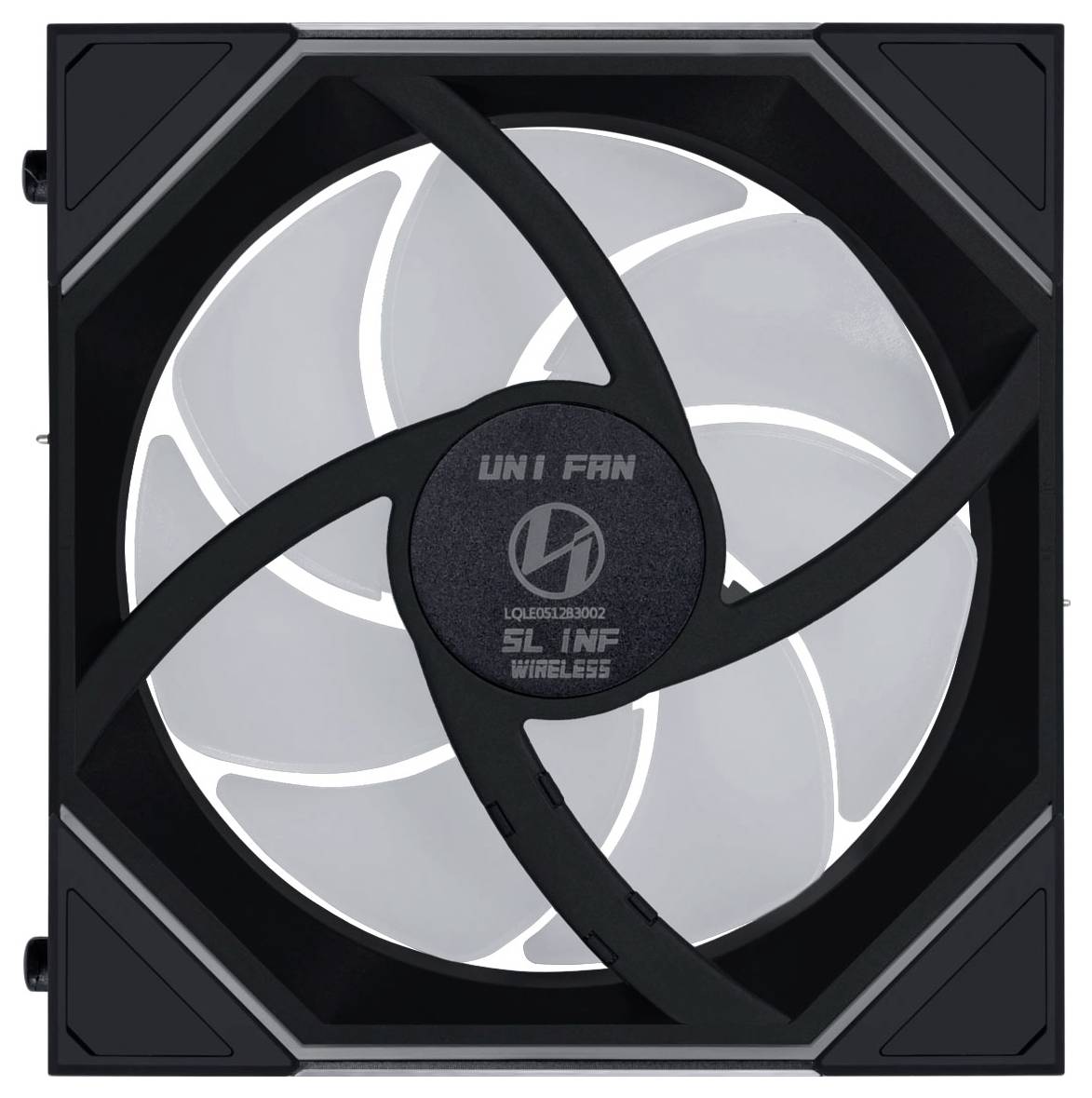 Lian Li UNI FAN SL-INF PC-Gehäuse-Lüfter Schwarz (B x H x T) 120 x 28 x 122mm