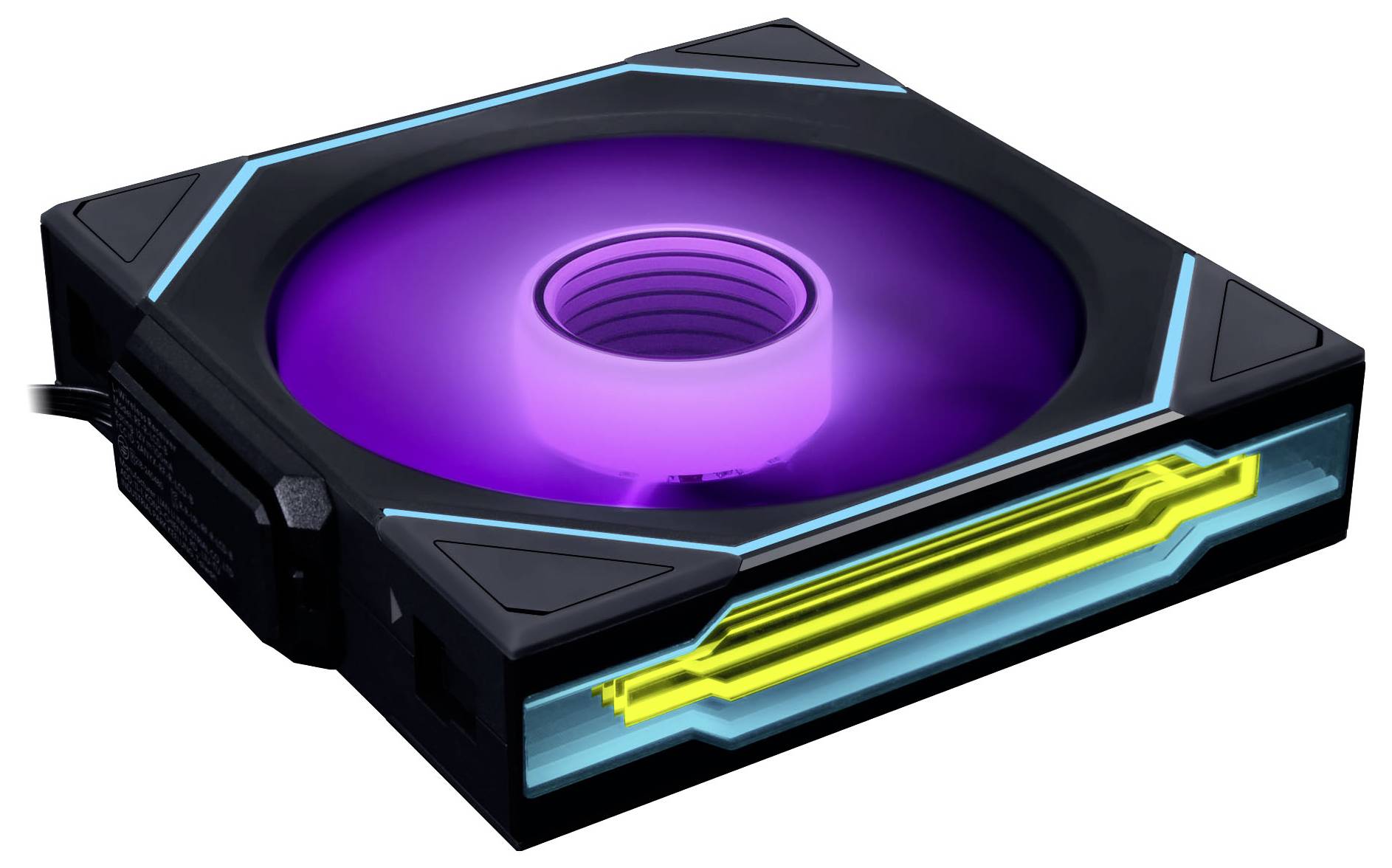 Lian Li UNI FAN SL-INF PC-Gehäuse-Lüfter Schwarz (B x H x T) 120 x 28 x 122mm