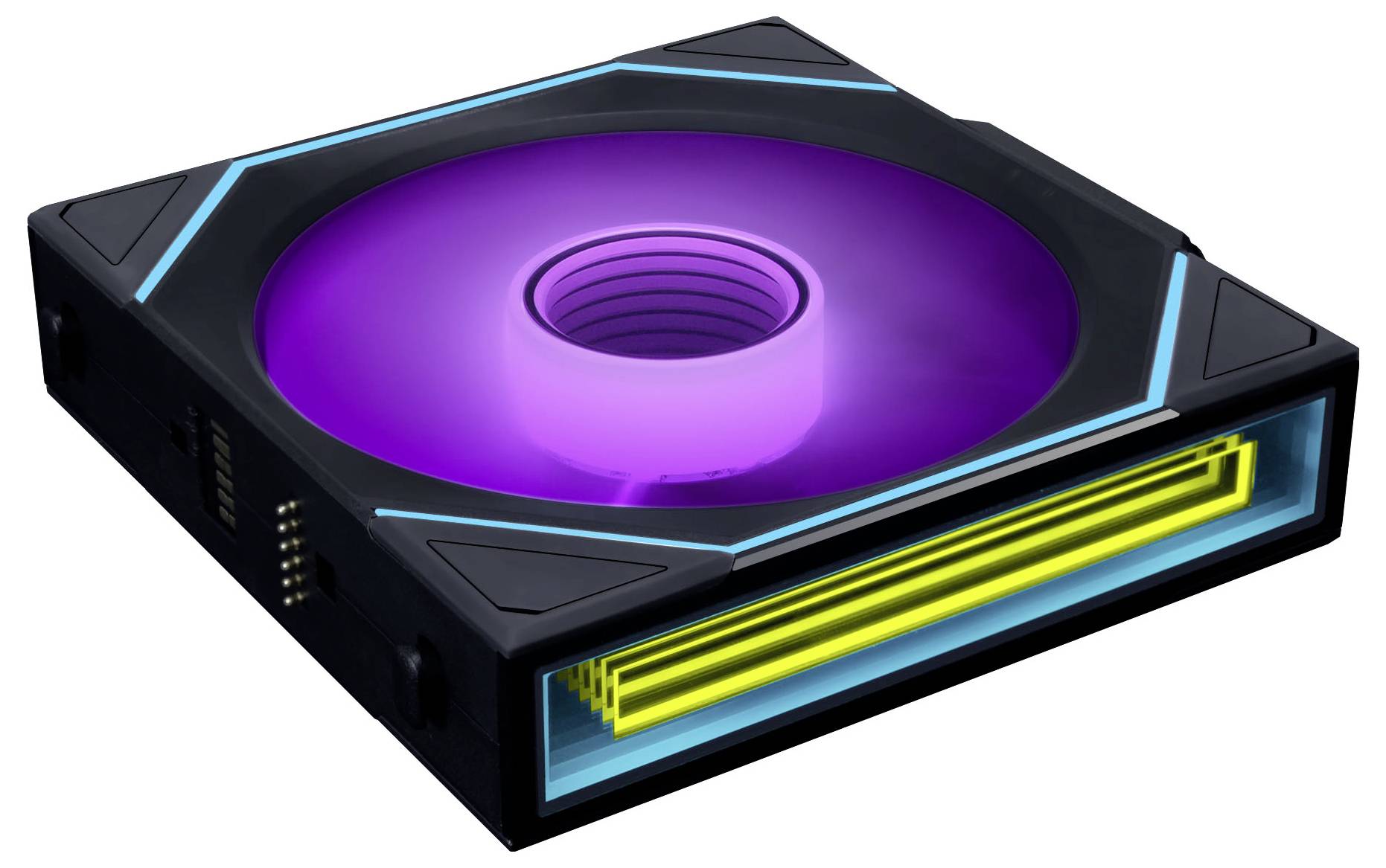 Lian Li UNI FAN SL-INF PC-Gehäuse-Lüfter Schwarz (B x H x T) 120 x 28 x 122 mm