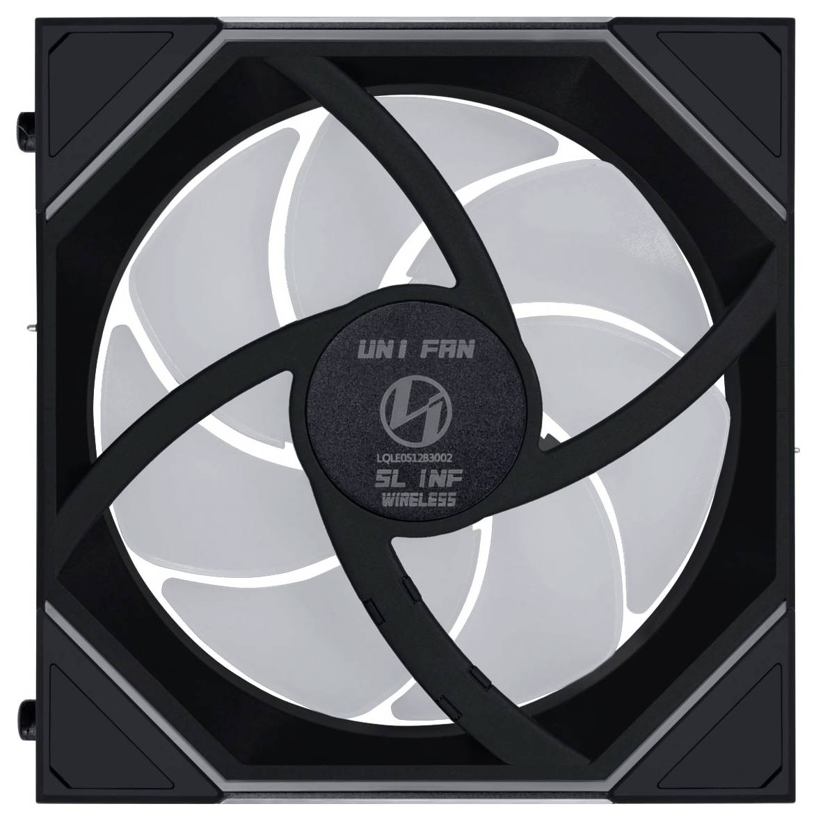 Lian Li UNI FAN SL-INF PC-Gehäuse-Lüfter Schwarz (B x H x T) 120 x 28 x 122mm