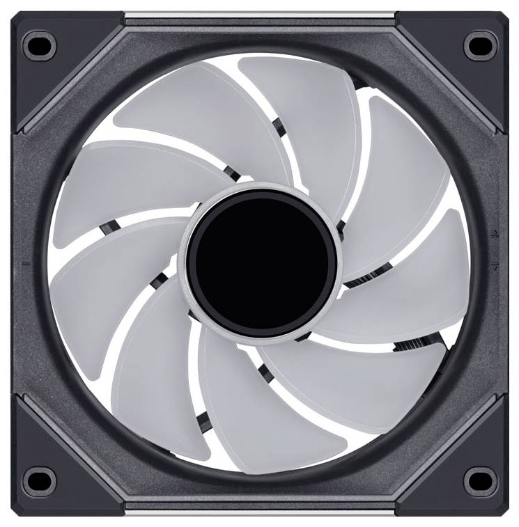 Lian Li UNI FAN SL-INF 120 PC-Gehäuse-Lüfter Schwarz (B x H x T) 122 x 25 x 120mm