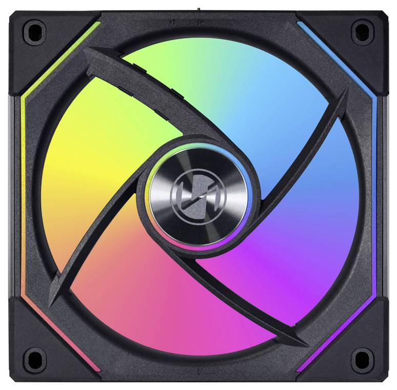 Lian Li UNI FAN SL-INF 120 PC-Gehäuse-Lüfter Schwarz (B x H x T) 122 x 25 x 120mm