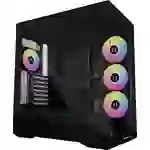 Lian Li Vector V100 Midi-Tower PC-Gehäuse, Gehäuse, Gaming-Gehäuse Schwarz Lian Li Vector V100 Midi-Tower PC-Gehäuse, Gehäuse, Gaming-Gehäuse Schwarz