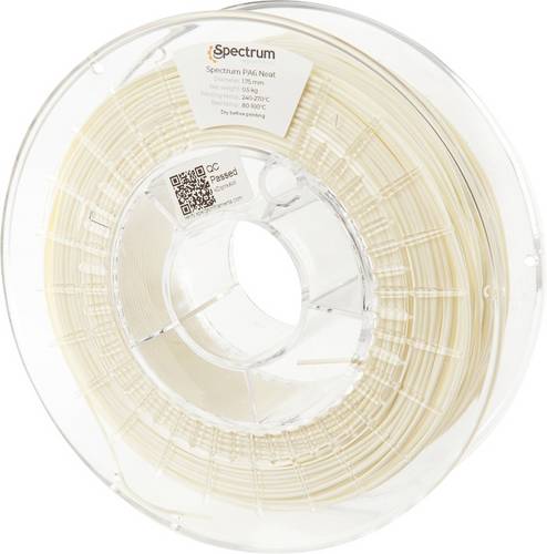 Spectrum Filaments 80583 PA6 Neat Filament PA6 hitzebeständig, Kriechfestigkeit, chemisch beständig
