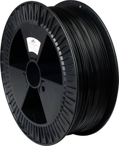 Spectrum Filaments 80123 PLA Premium Filament PLA hohe Zugfestigkeit 1.75 mm 2000 g Deep Black, Sch