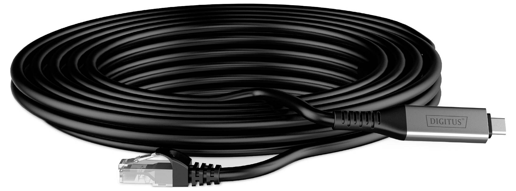 Digitus USB 3.1 Gen 1 (USB3.0), USB 3.2 Gen 1 (USB 3.0), USB, USB-C® Adapterkabel [1x USB, USB 3.2 Gen 1 (USB 3.0) - 1x RJ45