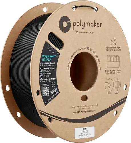 Polymaker PA17001 HT-PLA Filament PLA, HT-PLA Hochtemperaturbeständig, Highspeed Filament 1.75 mm 1