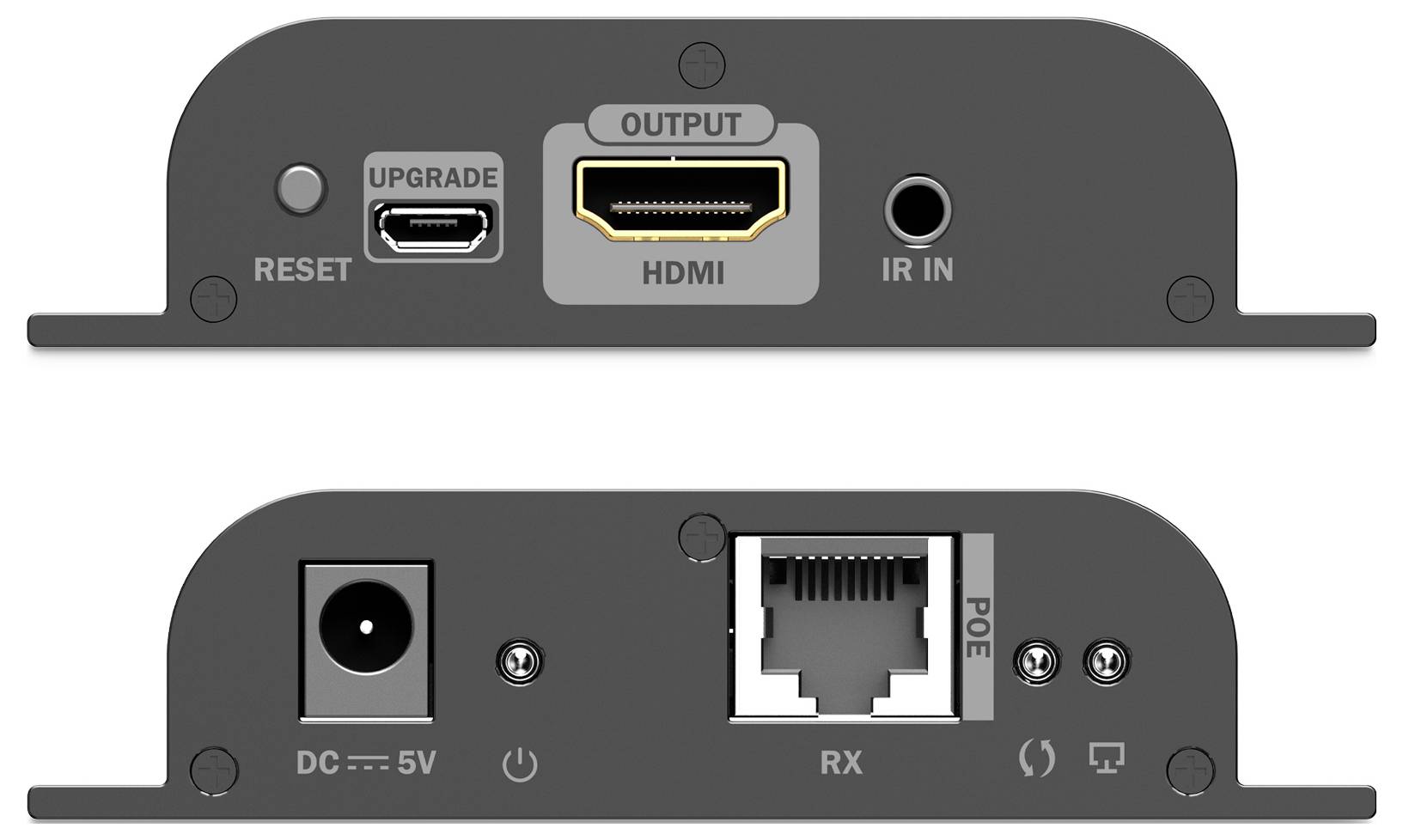 Digitus DS-55354 HDMI®, HDMI® Eingang, USB, USB-A, USB-A (USB 1.1), RJ45, Micro USB HDMI Empfänger über Netzwerkkabel RJ45 200m