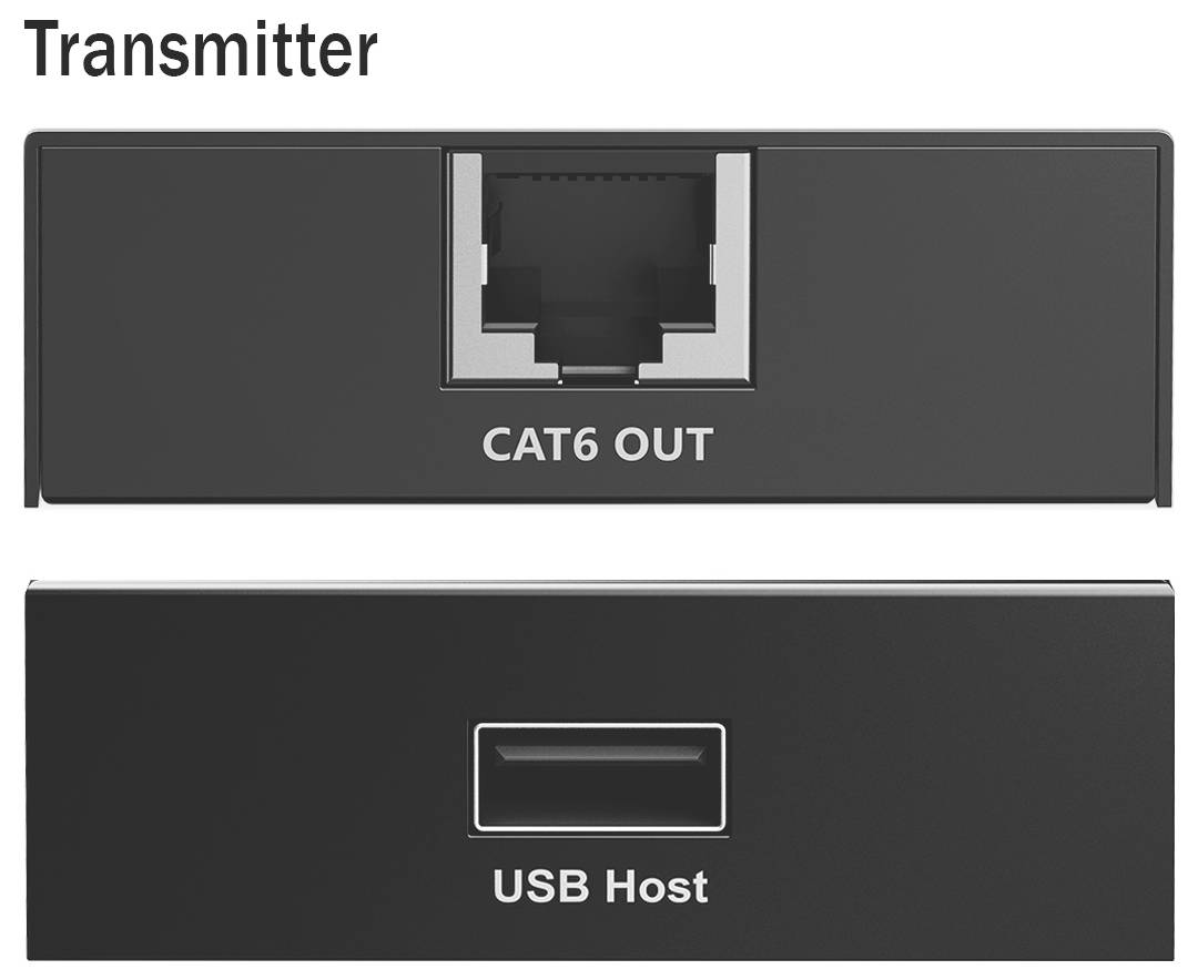 Digitus DA-73120 USB-A, USB-A (USB 2.0), RJ45 USB Extender über Netzwerkkabel RJ45 150 m