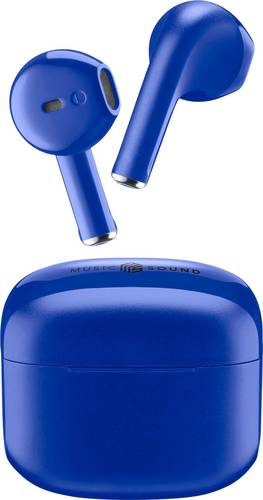 Cellularline In Ear Headset Bluetooth®, Kabellos Blau Ladecase