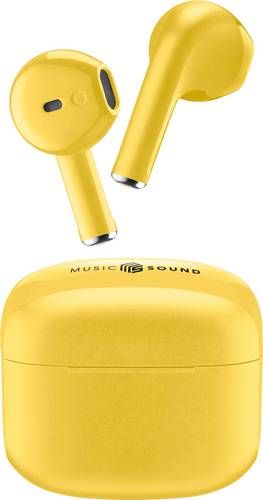 Cellularline In Ear Headset Bluetooth®, Kabellos Gelb Ladecase