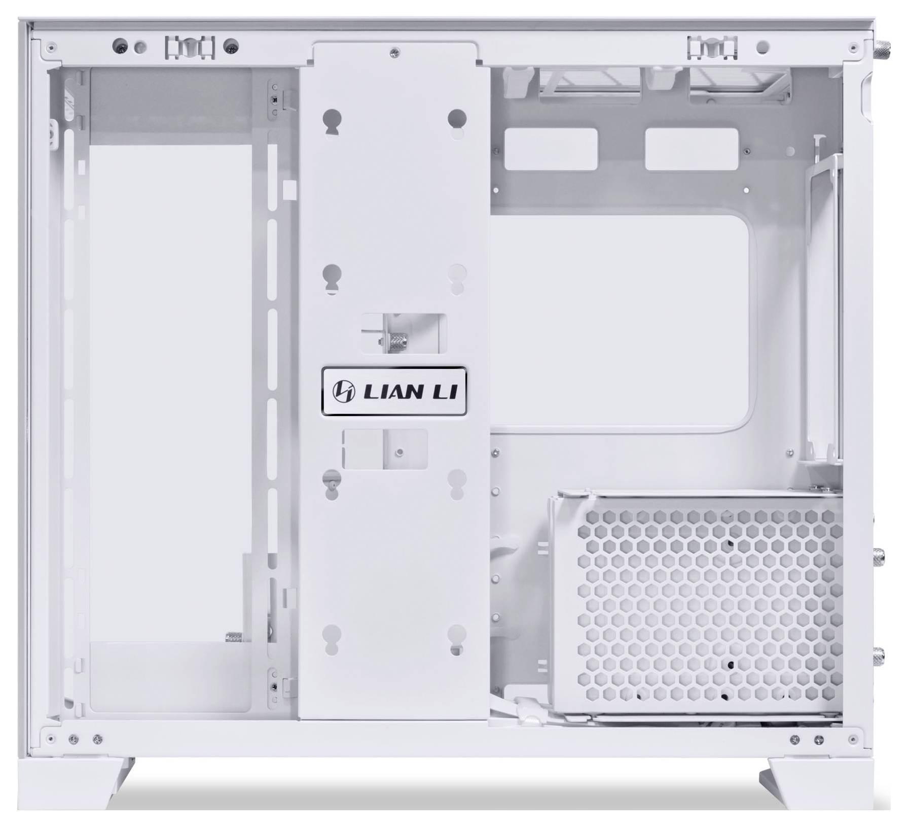 Lian Li O11 Dynamic Mini V2 Mini-Tower Gehäuse, Gaming-Gehäuse, PC-Gehäuse Weiß