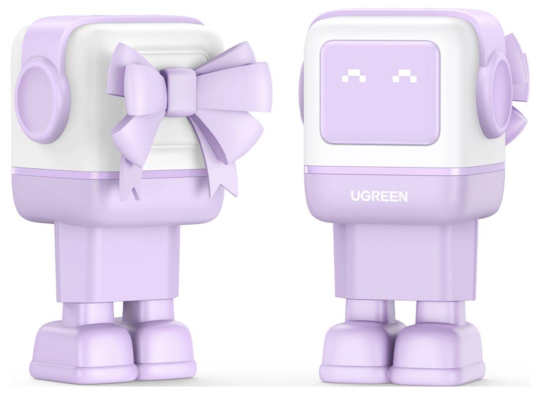 UGREEN Uno RG Ladeadapter 65W USB-C® Buchse, USB-C® Buchse, USB-A Buchse Pink Innenbereich