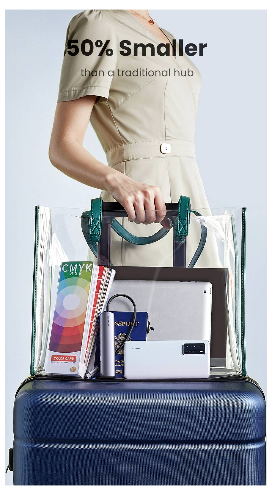 UGREEN USB-C® Dockingstation 10919 Passend für Marke Dockingstations: Universal