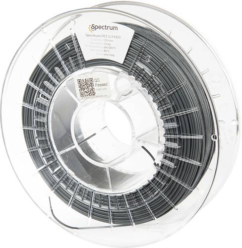 Spectrum Filaments 80475 PET-G FX120 Filament PETG hitzebeständig, flexibel, geruchsarm 1.75 mm 500