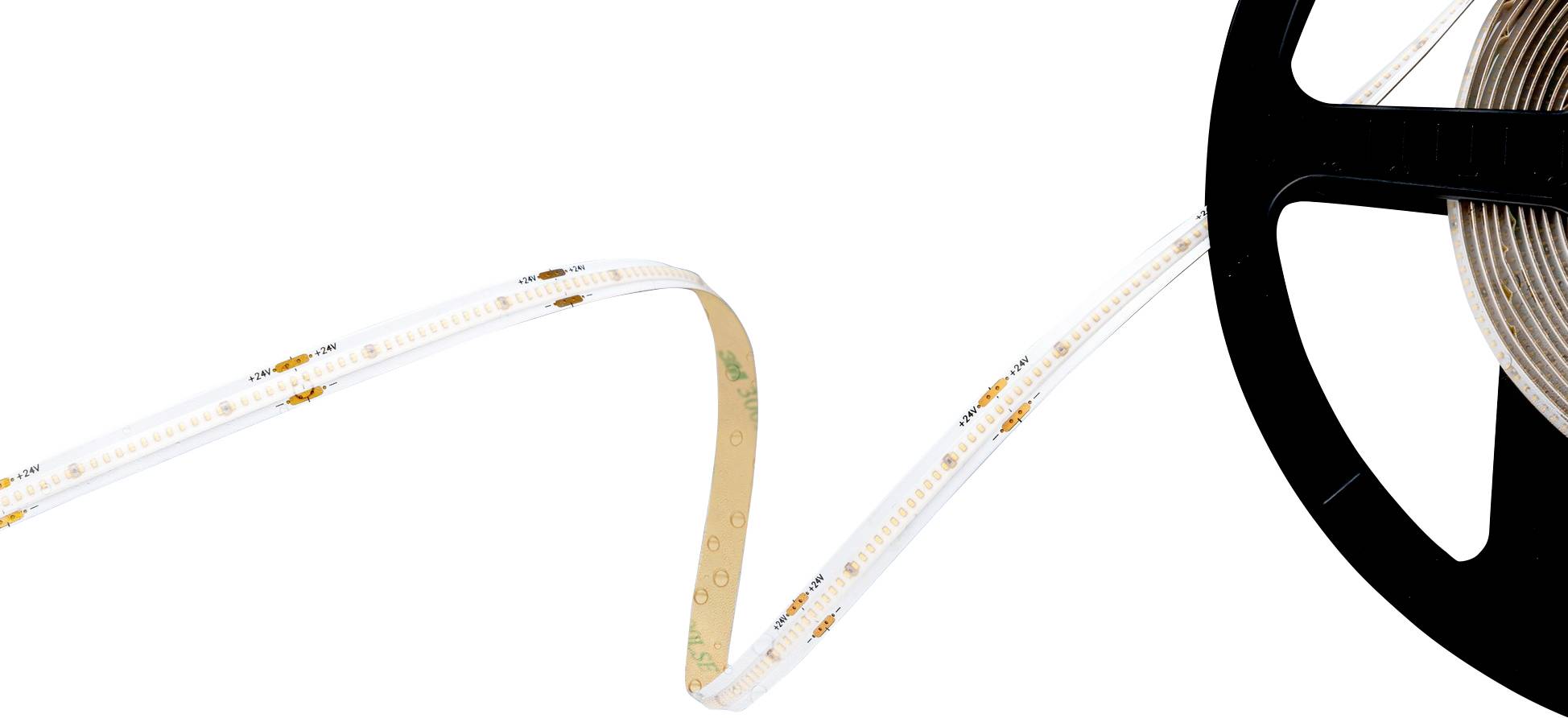 Barthelme 51542930 LED-Streifen EEK: F (A - G) mit Lötanschluss 24 V/DC 5000mm Weiß 5m