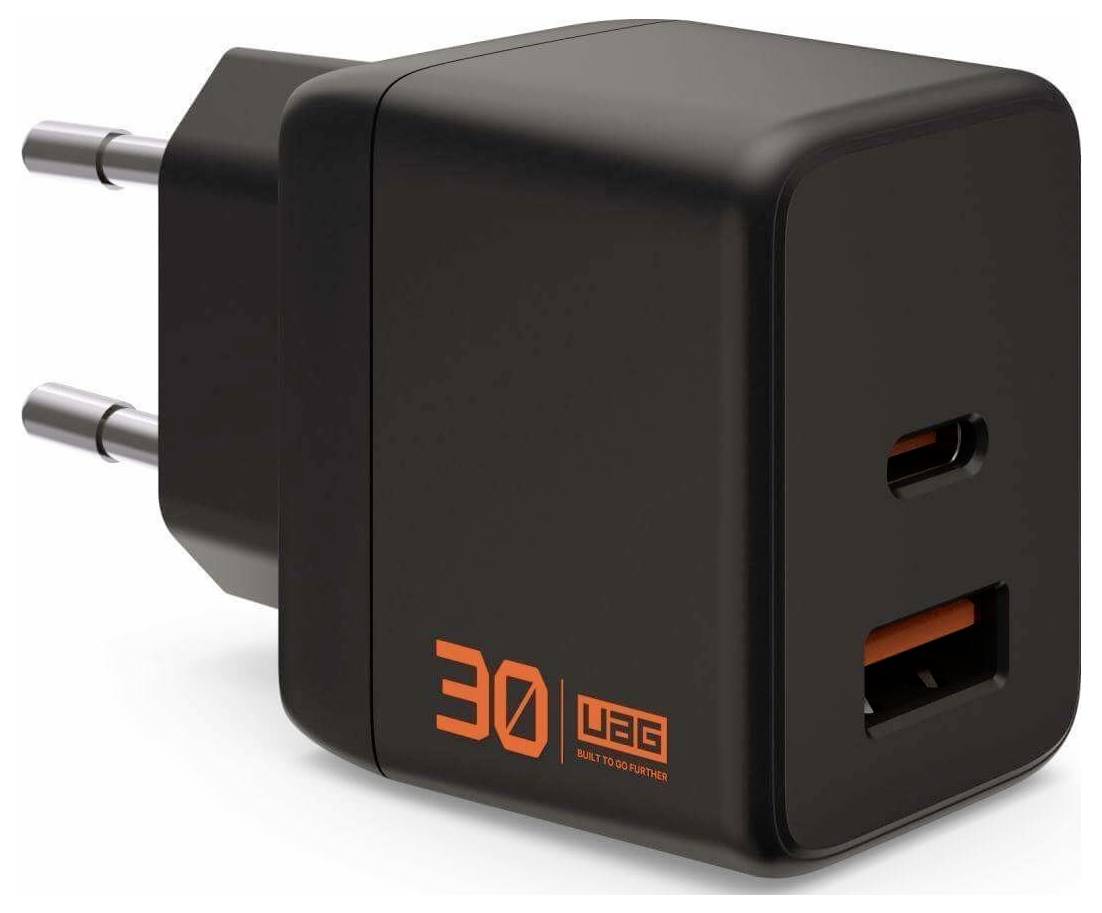 Urban Armor Gear SRGE Ladeadapter 30W USB-A Buchse, USB-C® Buchse Innenbereich