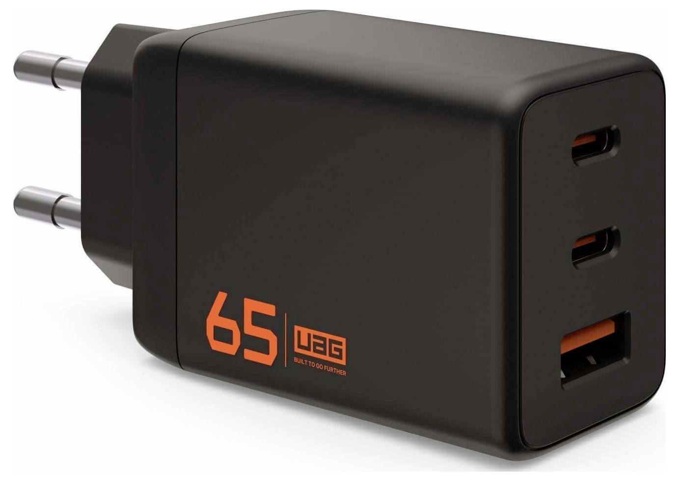 Urban Armor Gear SRGE Ladeadapter 65W USB-A Buchse, USB-C® 3.1 Buchse, USB-C® 3.2 Innenbereich