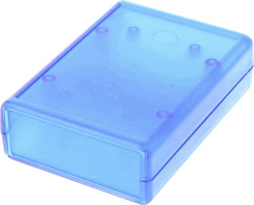 Hammond Electronics 1593WTBU Universal-Gehäuse 105 x 110 x 35 ABS Kunststoff Blau (transparent) 1 S