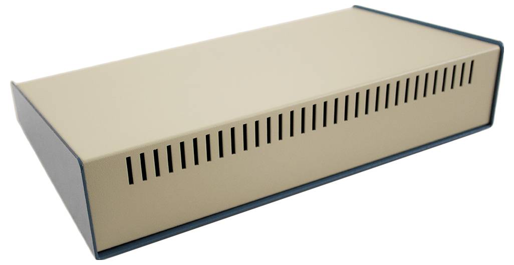 Hammond Electronics 1456CE2BKBK Pult-Gehäuse 140 x 102 x 51 Aluminium Schwarz 1St.