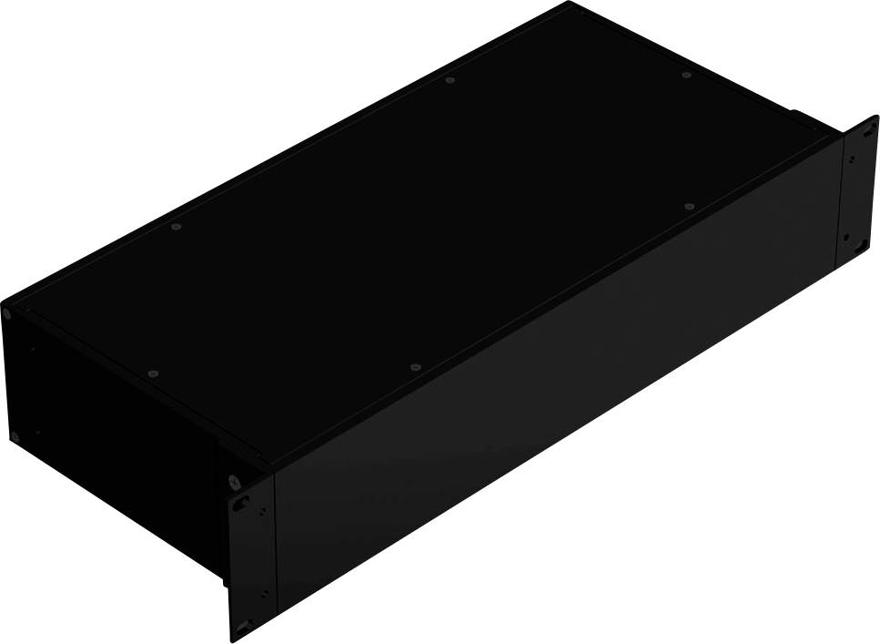 Hammond Electronics RM5U1913SBK Tisch-Gehäuse 222 x 422 x 330 Aluminium Schwarz 1 St.