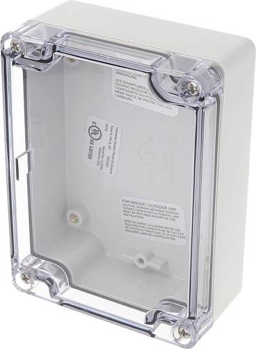 Hammond Electronics 1554FL2GYCL Gehäuse 119 x 89 x 45 Polycarbonat Hellgrau 1 St.