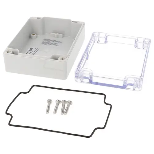 Hammond Electronics 1554FL2GYCL Gehäuse 119 x 89 x 45 Polycarbonat Hellgrau 1St. Hammond Electronics 1554FL2GYCL Gehäuse 119 x 89 x 45 Polycarbonat Hellgrau 1St.