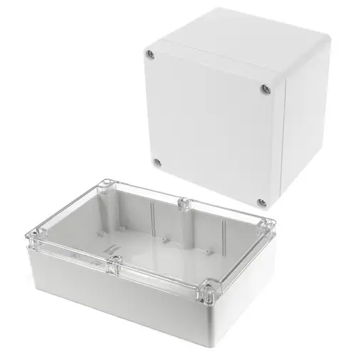 Hammond Electronics 1554FL2GYCL Gehäuse 119 x 89 x 45 Polycarbonat Hellgrau 1St. Hammond Electronics 1554FL2GYCL Gehäuse 119 x 89 x 45 Polycarbonat Hellgrau 1St.