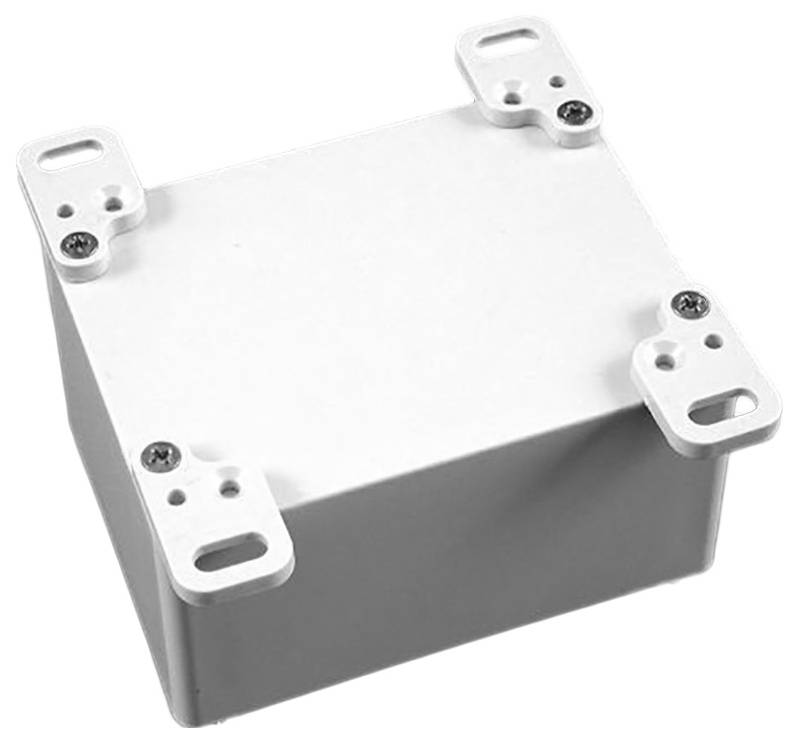 Hammond Electronics 1554NL2GYCL Gehäuse 119 x 119 x 45 Polycarbonat Hellgrau 1St.