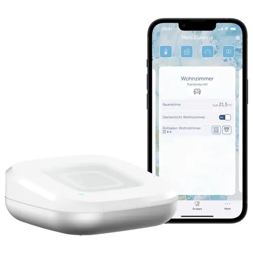 Homematic IP Starterkit Fußbodenheizung, Access Point, Stellantrieb, Wandthermostat Homematic IP Starterkit Fußbodenheizung, Access Point, Stellantrieb, Wandthermostat
