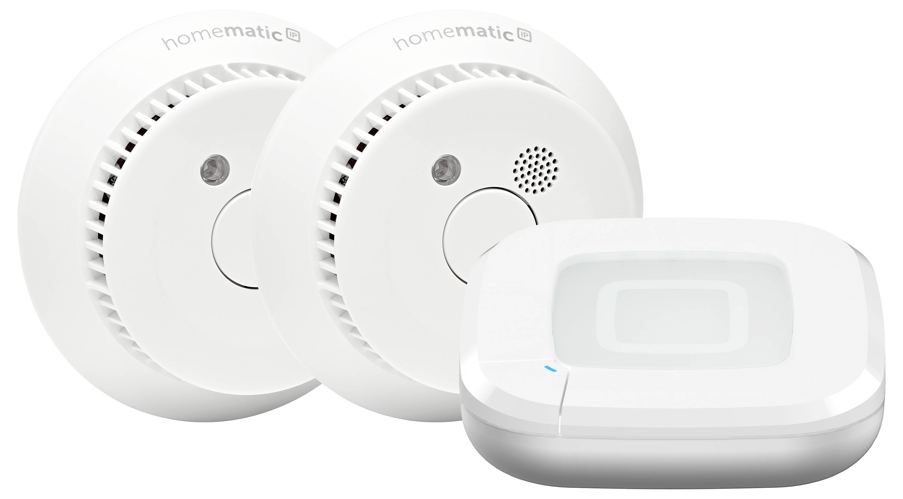 Homematic IP Starterkit Rauchwarnmelder für 3 Räume HmIP-SK27+HmIP-SWSD-2