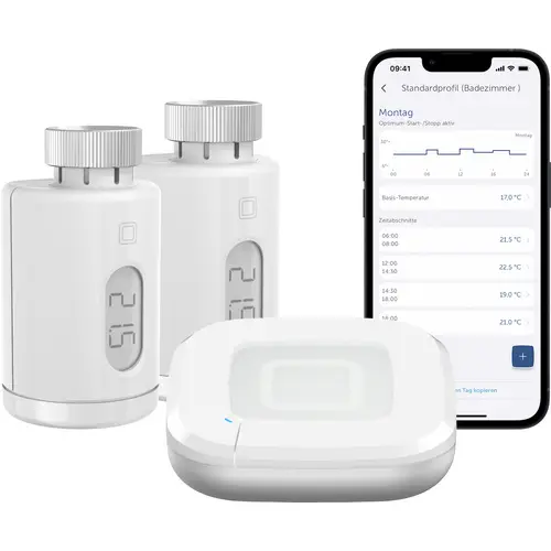 Homematic IP Starterkit Heizen HmIP-SK28+HmIP-eTRV-3 Homematic IP Starterkit Heizen HmIP-SK28+HmIP-eTRV-3
