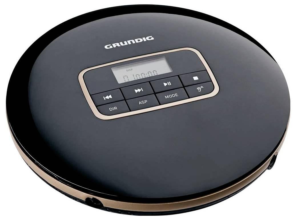Grundig GCP1010 Tragbarer CD-Player CD, CD-R, CD-RW, MP3 Schwarz