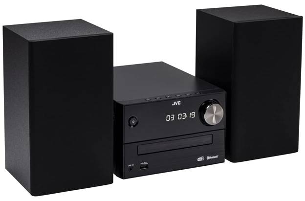 JVC UX-C25DAB Stereoanlage DAB+, Bluetooth®, CD, USB, Schwarz