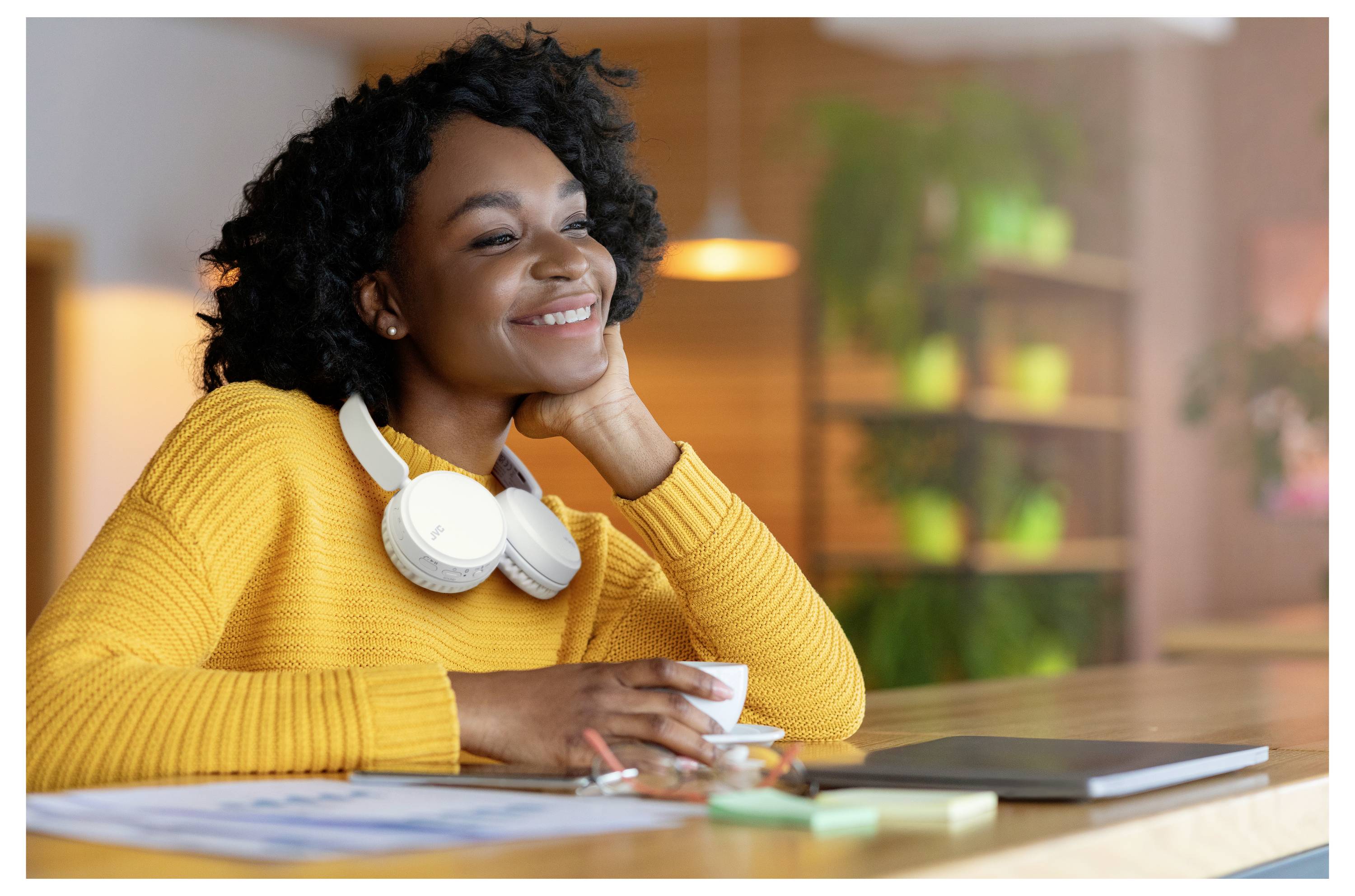 JVC HA-S36W - Deep Bass - Kopfhörer mit Mikrofon