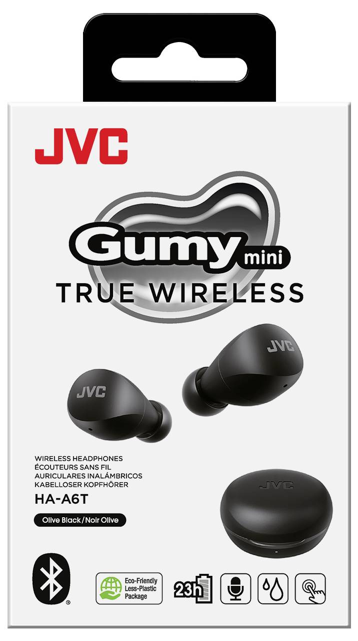 JVC HA-A6T - Gumy Mini - True Wireless-Kopfhörer mit Mikrofon