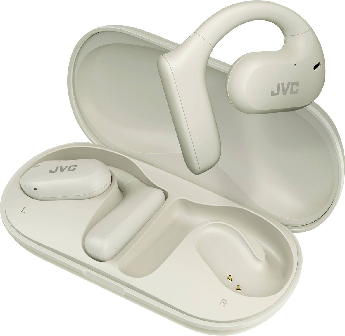 JVC HA-NP35T In Ear Headset Bluetooth®, Kabellos Weiß Ladecase, Schweißresistent HiFi