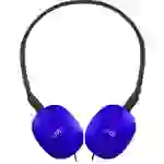 JVC HA-S160M-AU On Ear Headset kabelgebunden Stereo Blau Faltbar, Headset HiFi JVC HA-S160M-AU On Ear Headset kabelgebunden Stereo Blau Faltbar, Headset HiFi