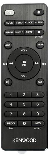 Kenwood M-725DAB-B Stereoanlage DAB+, Bluetooth®, CD, USB, 2 x 25W Schwarz